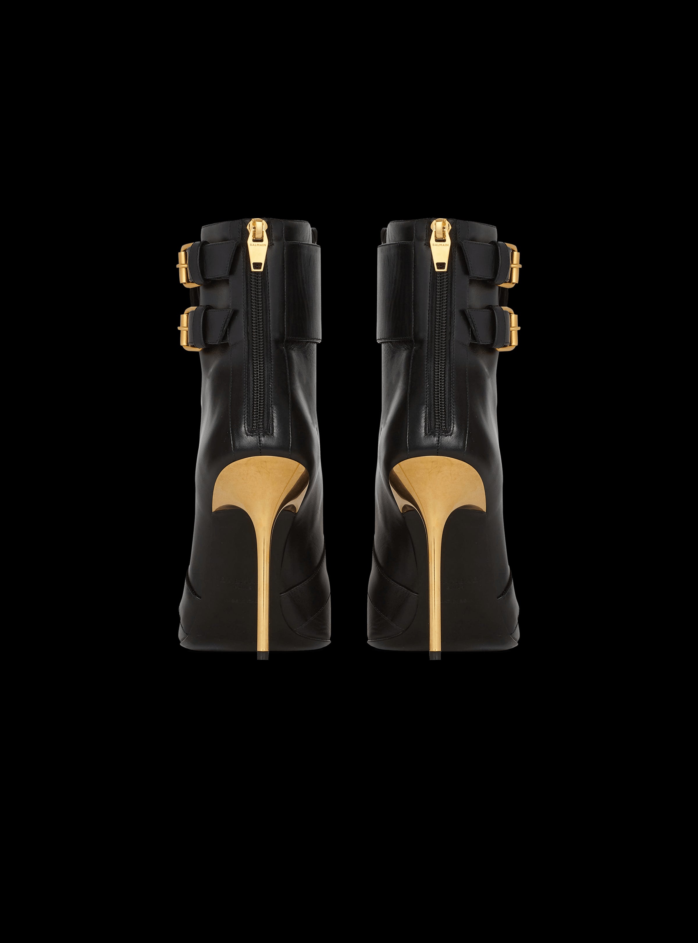 Balmain Women's Ankle Boot Uria-Calfskin