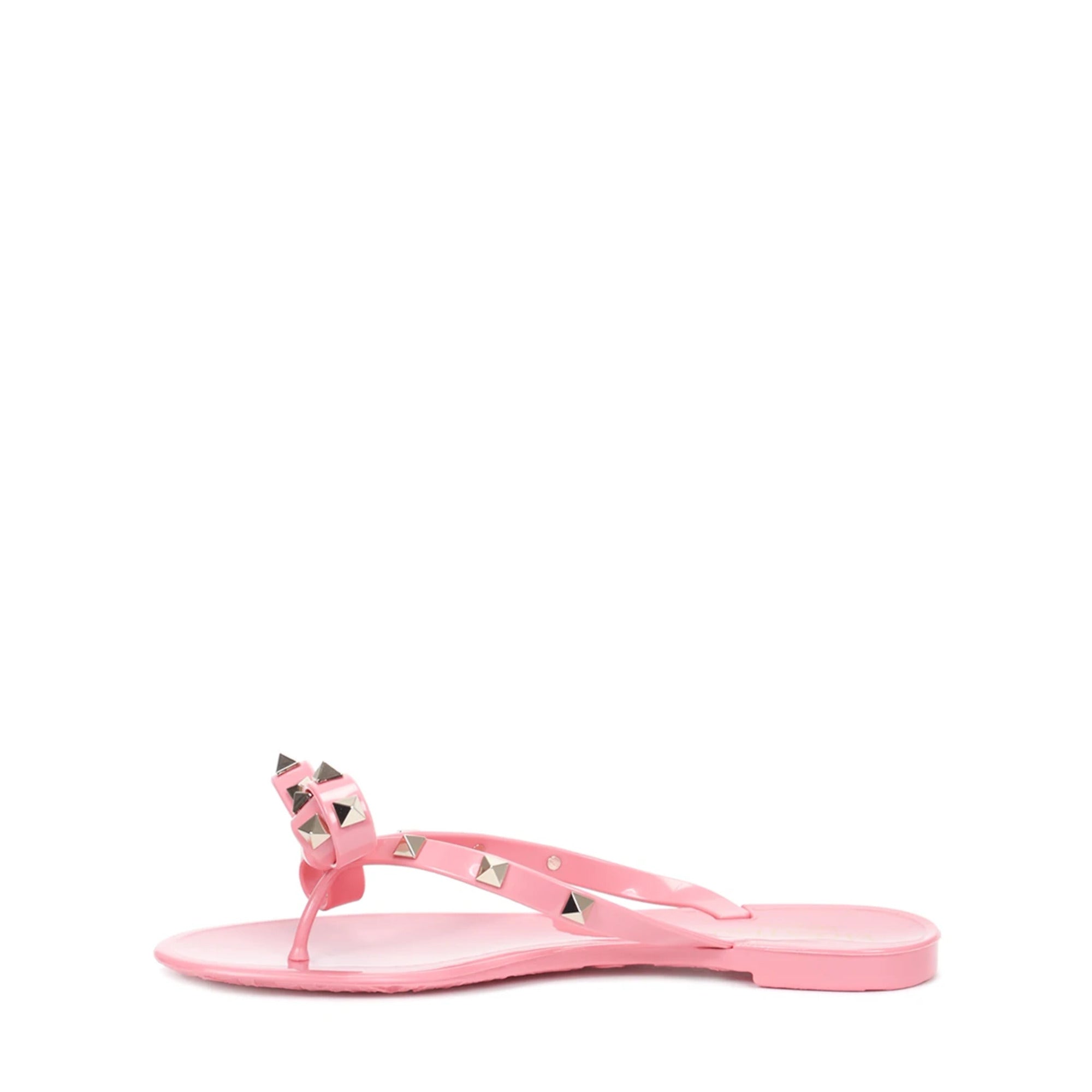 Valentino Garavani Rubber Rockstud Thong Sandals