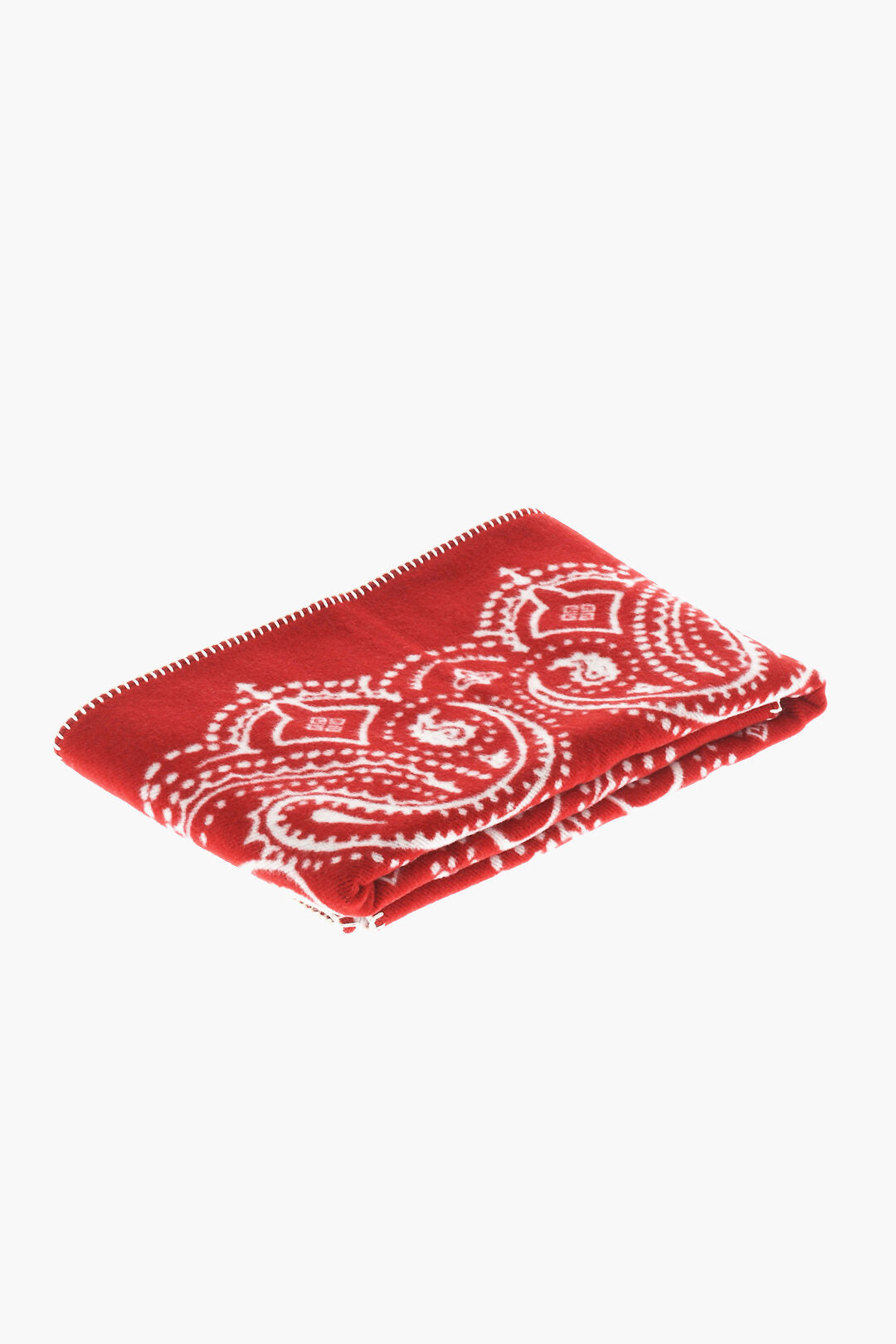 Givenchy Bandana-Motif Wool Maxi Scarf