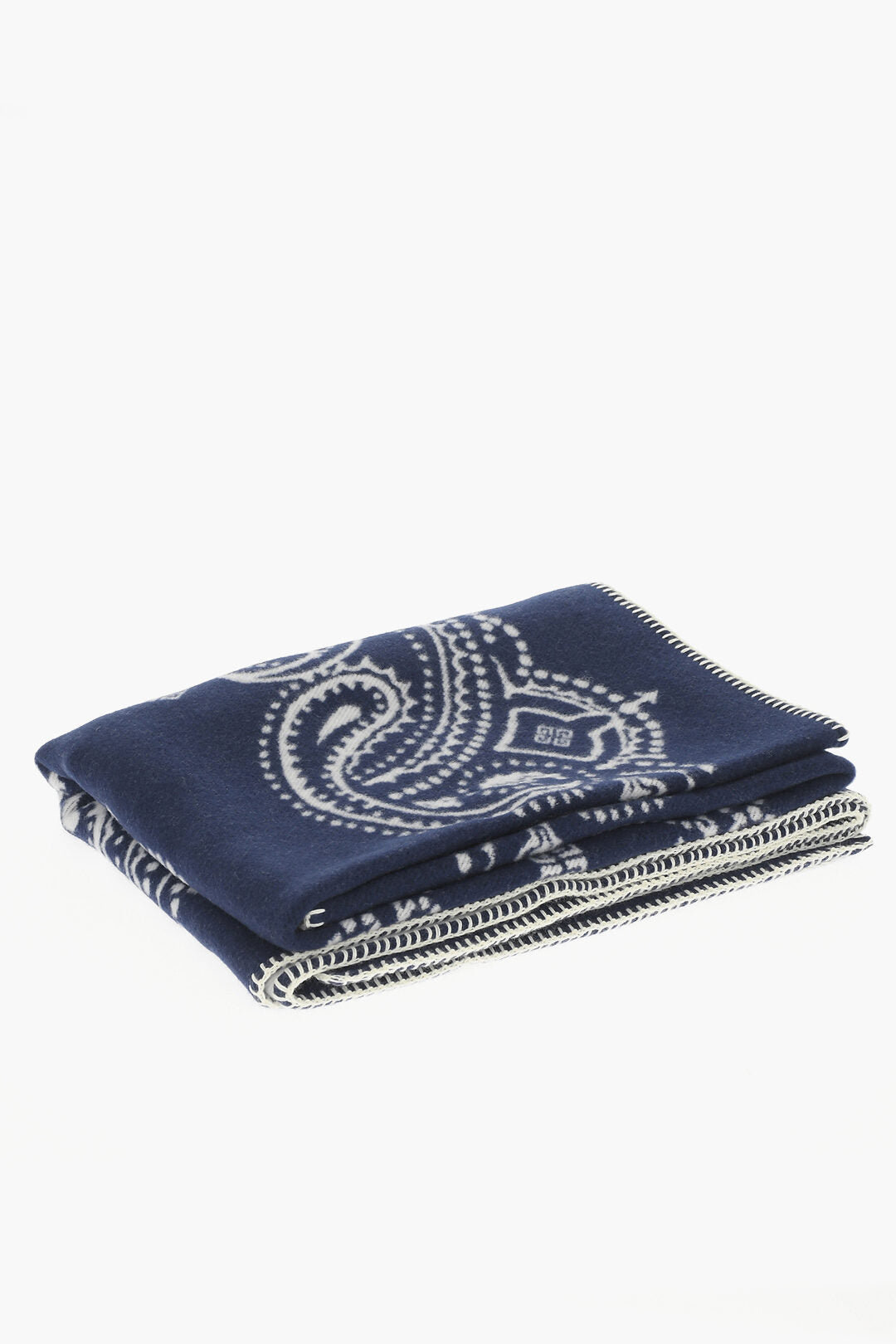 Givenchy Bandana-Motif Wool Maxi Scarf