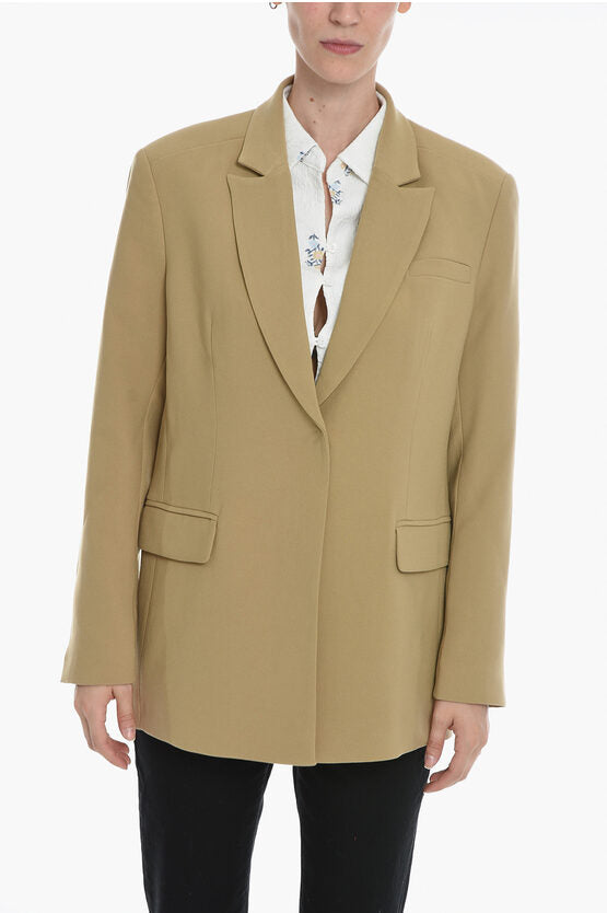 Notes du Nord 1-Button OLIANA Blazer with Flap Pocket