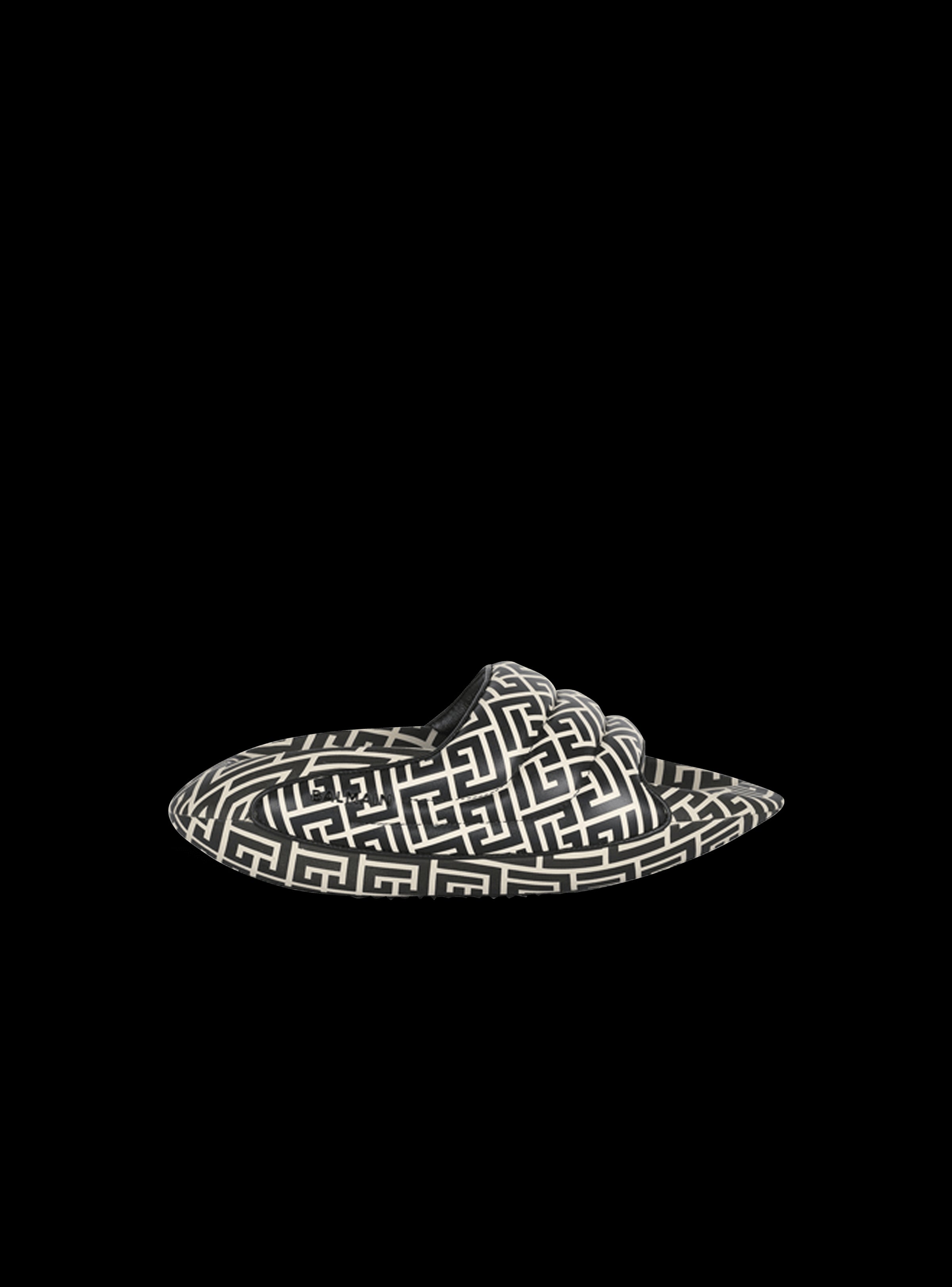 Balmain Men's B-It-Calfskin Printed Monogram