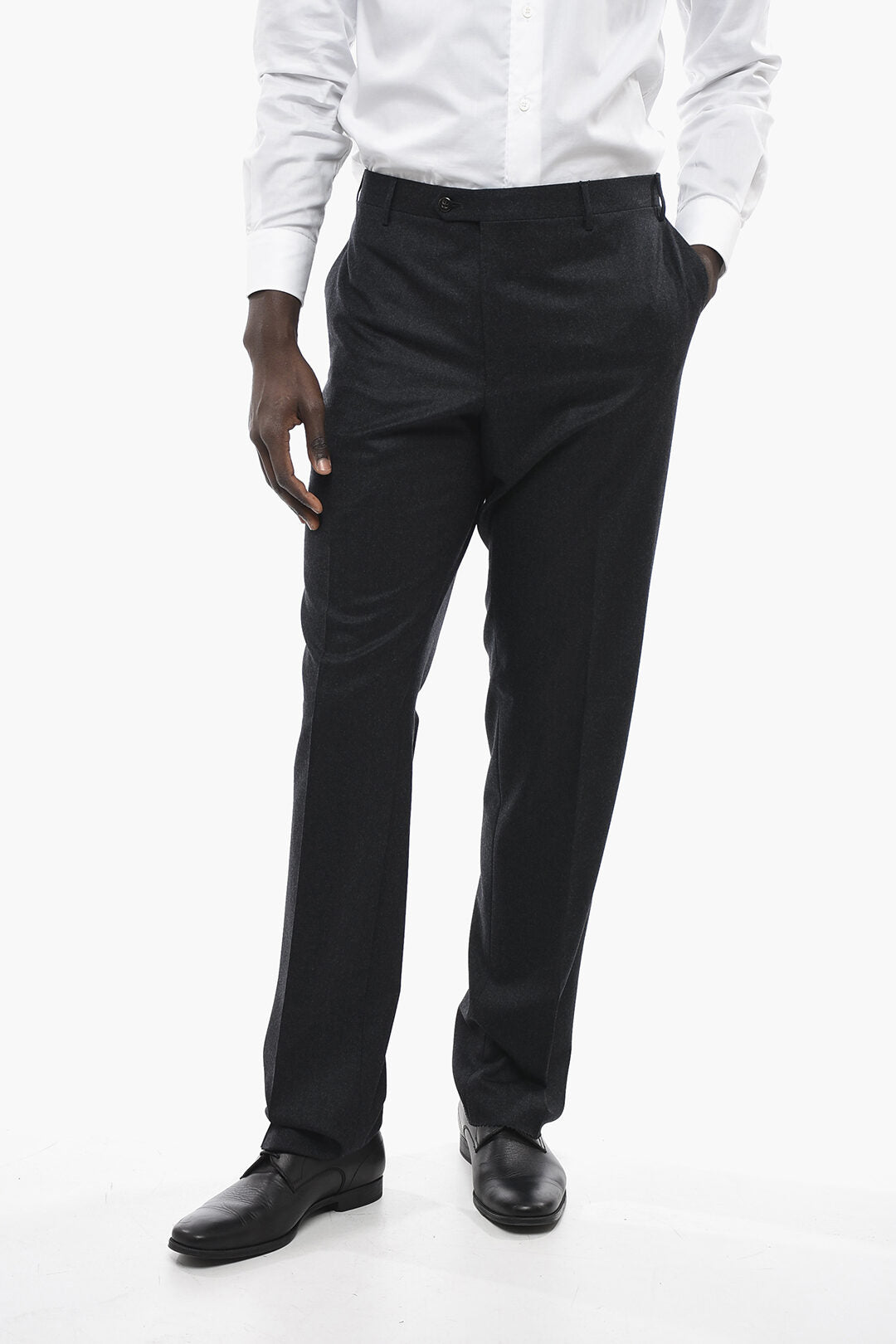 Corneliani 4 Pocket LEADER Virgin Wool Pants