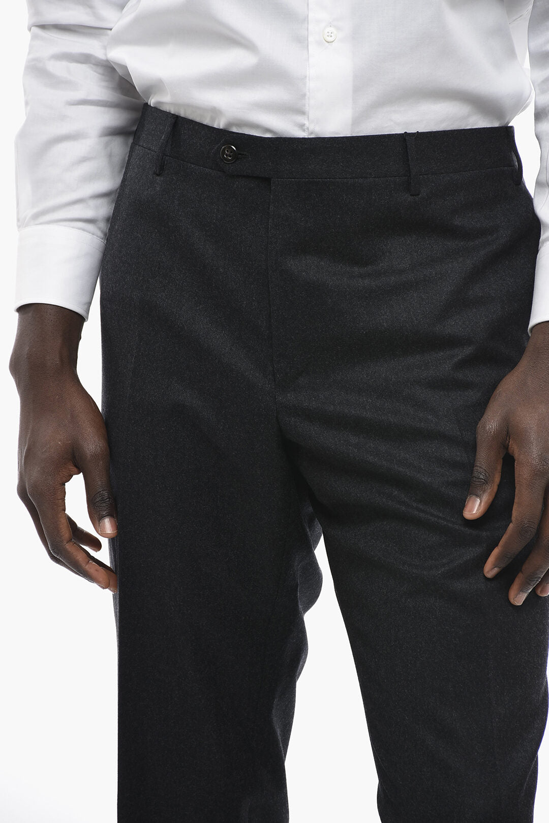 Corneliani 4 Pocket LEADER Virgin Wool Pants