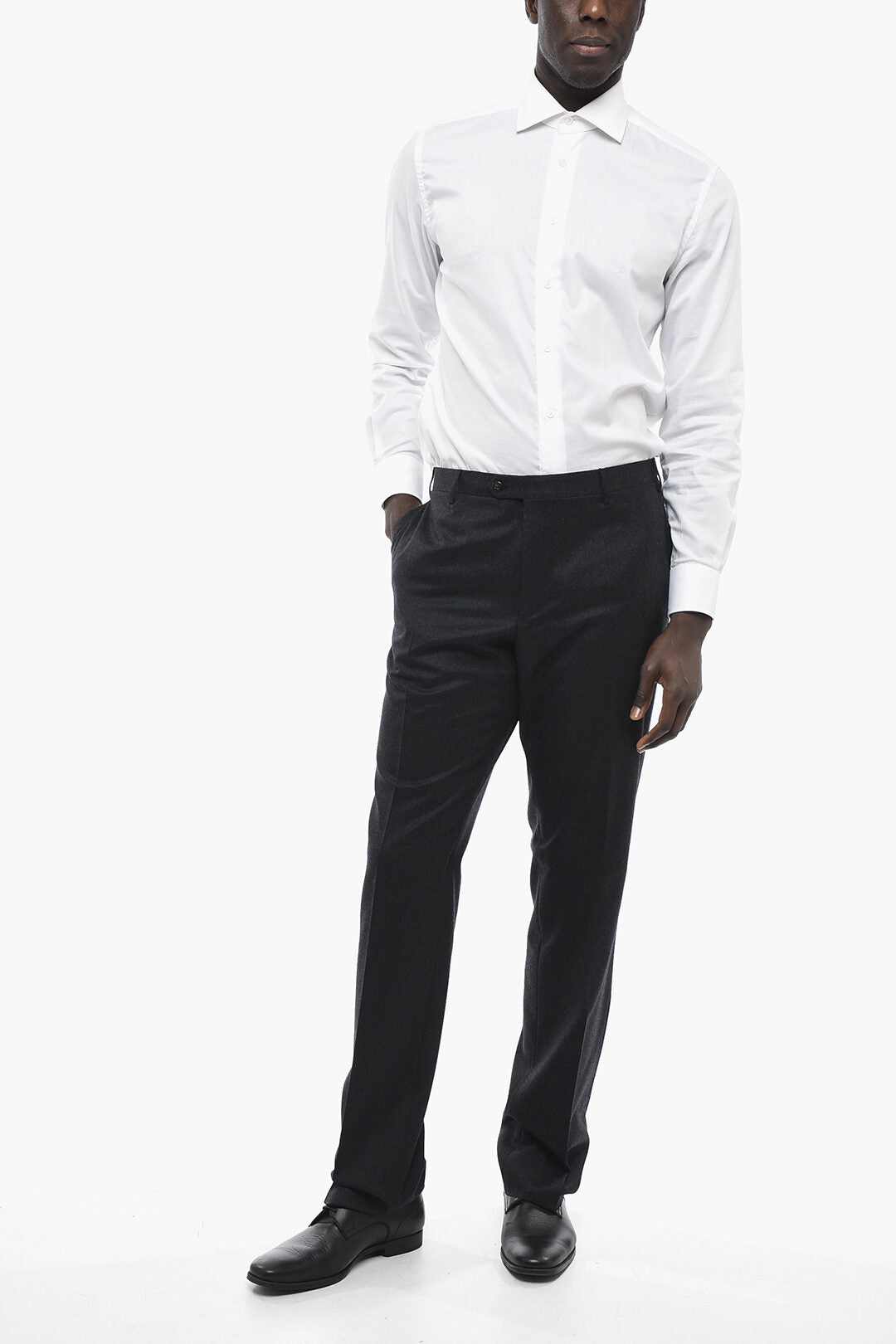 Corneliani 4 Pocket LEADER Virgin Wool Pants