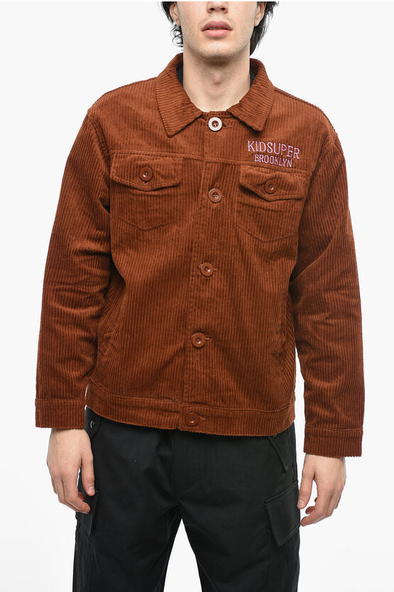 KidSuper 4 Pockets Corduroy Field Shirt