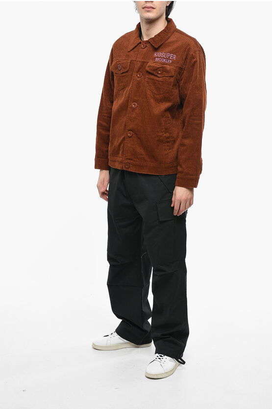 KidSuper 4 Pockets Corduroy Field Shirt