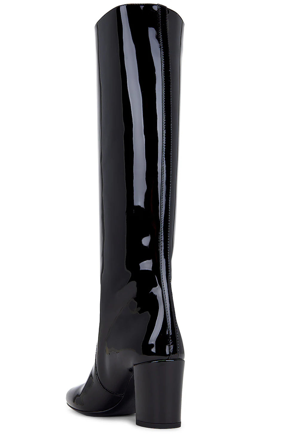 Ysl Who Boots In Patent Leather