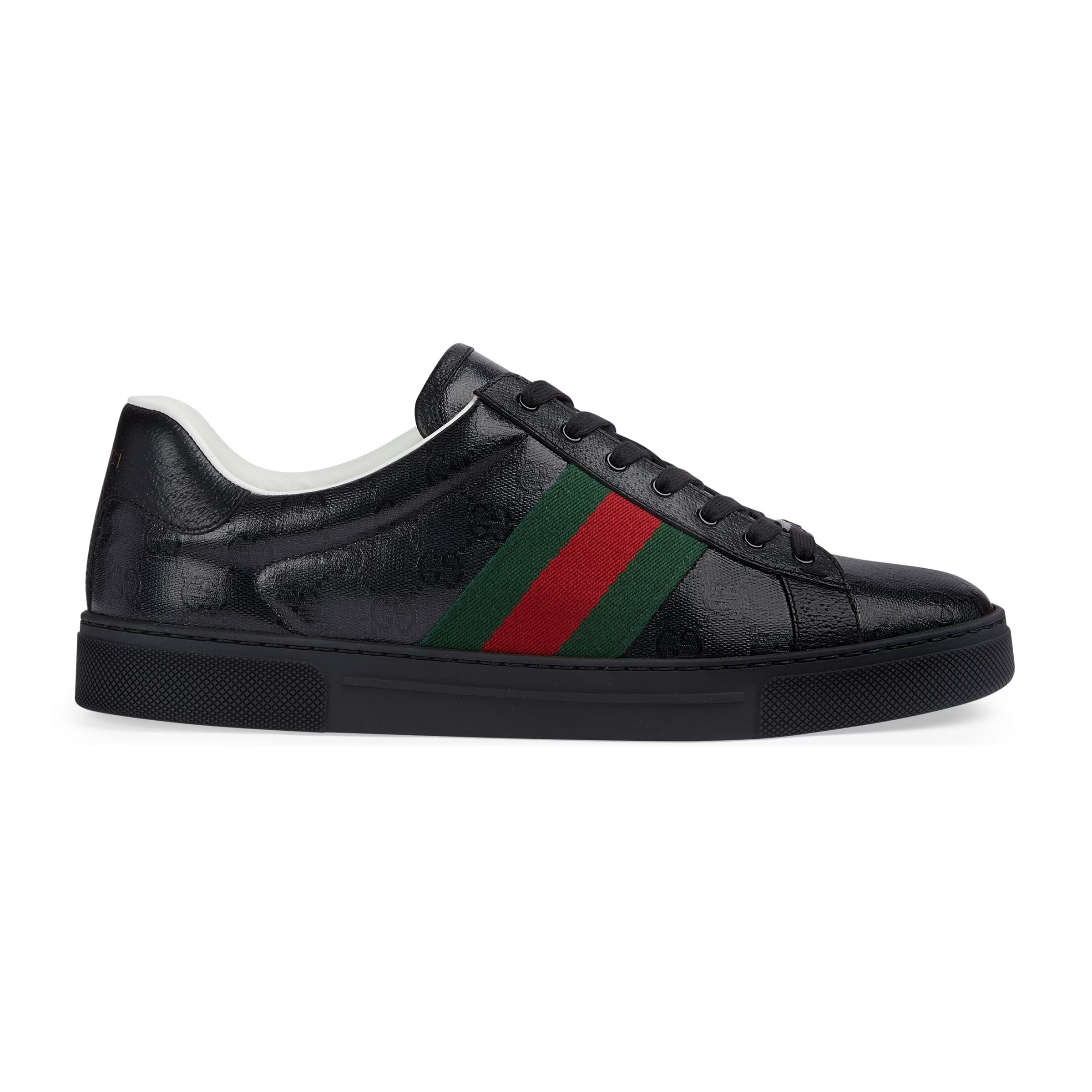 Gucci Men's Ace Gg Crystal Canvas Sneaker