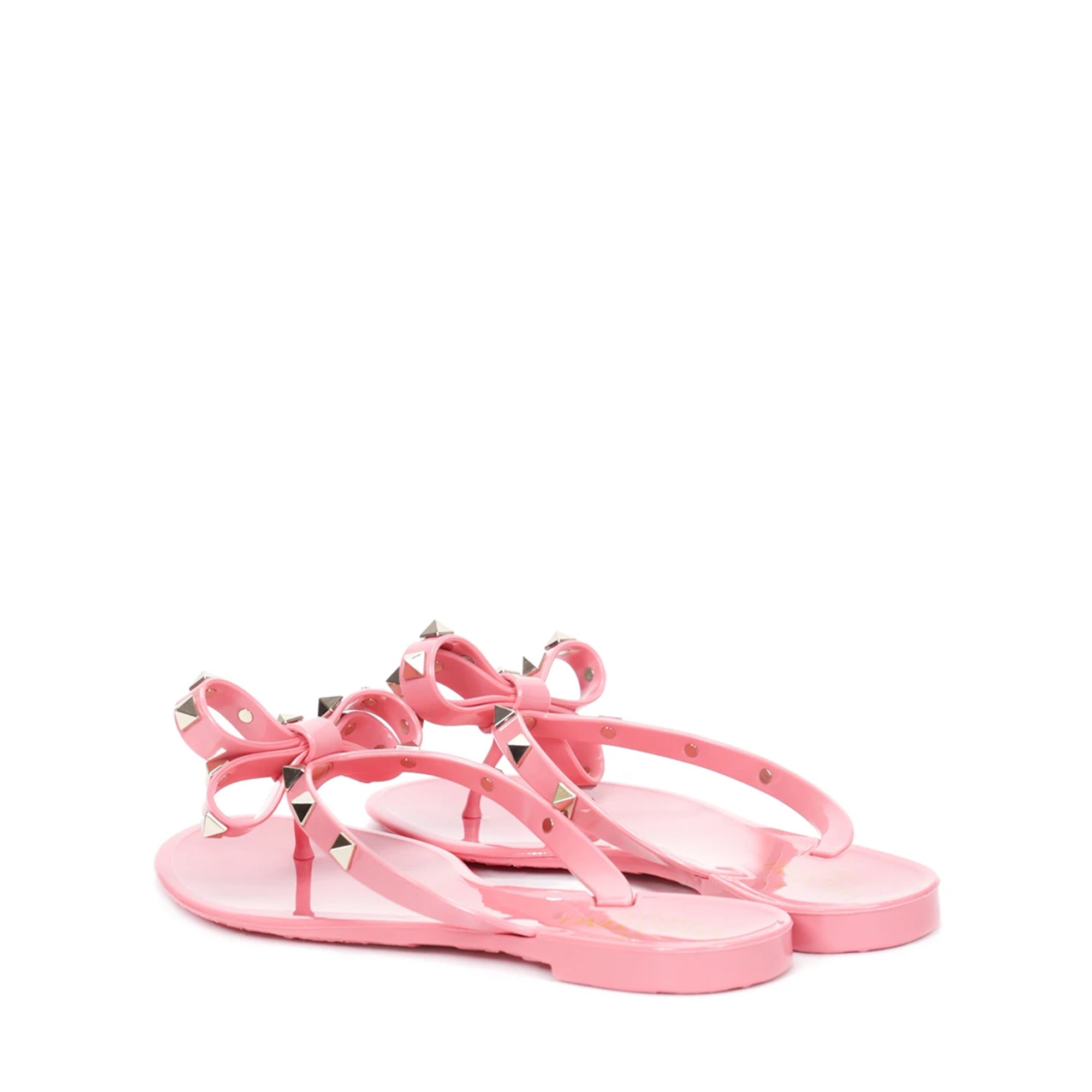 Valentino Garavani Rubber Rockstud Thong Sandals