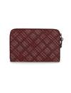 Bottega Veneta Leather Red Wristlet