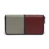 Bottega Veneta Bi-Color Leather Long Wallet