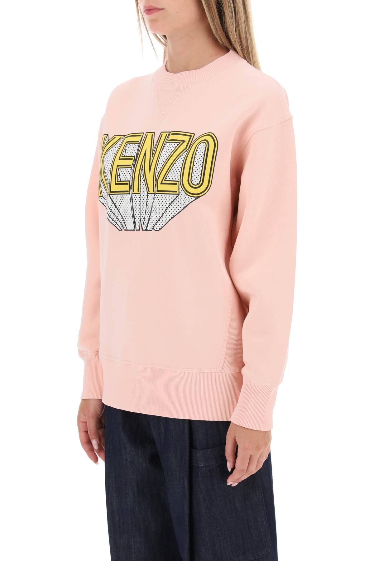 Kenzo 3D-Printed Crew-Neck Sweatshirt