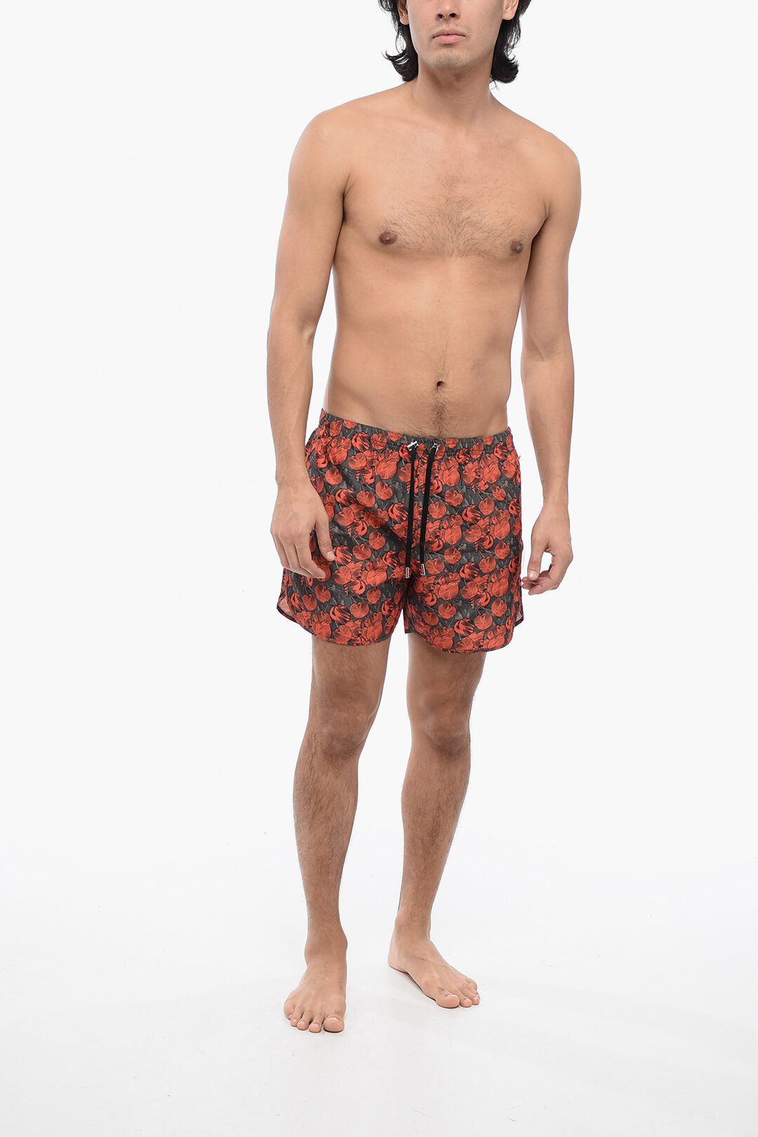 Neil Barrett ALL-OVER CHERRIES SWIM SHORTS S Standard size