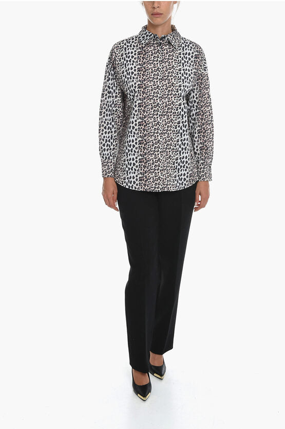 Notes du Nord Animal Motif Asymmetric DASSY Shirt