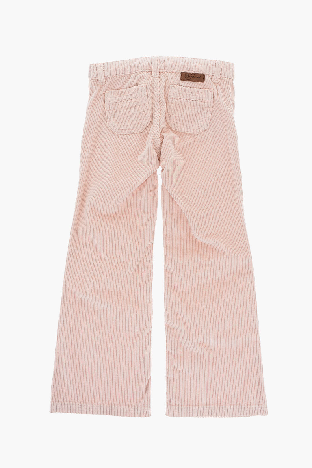 Bonpoint Corduroy Boot Cut Pants with Belt Loops