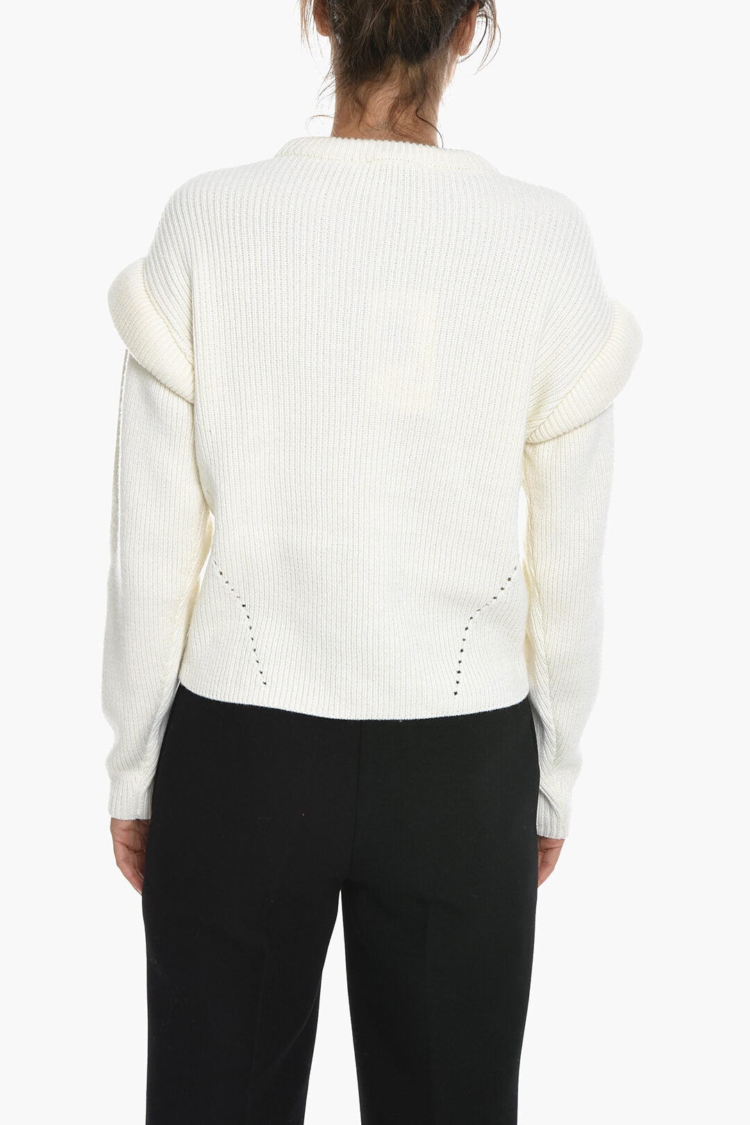 Notes du Nord Cotton and Wool Ribbed ERIN Sweater