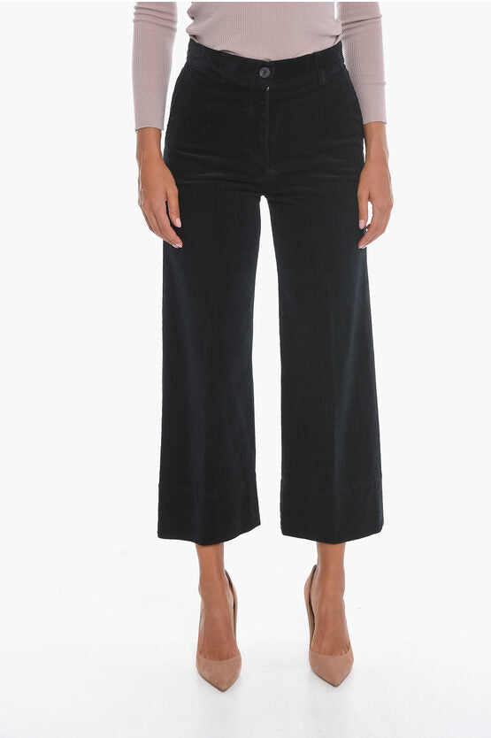 QL2 Cropped Fit Corduroy Pants