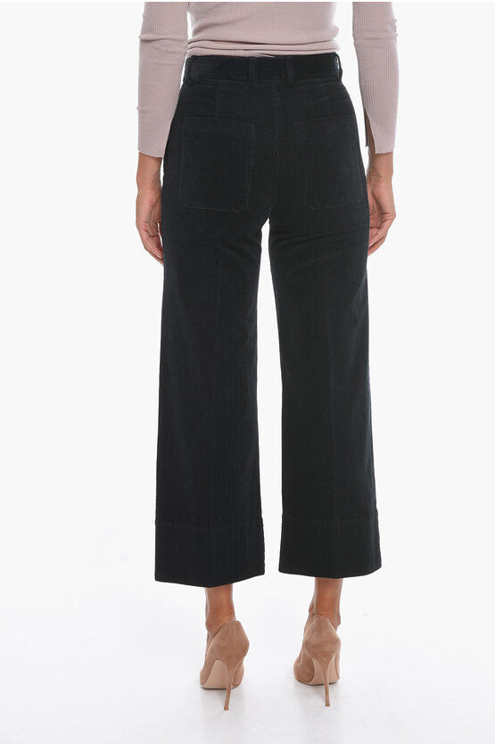 QL2 Cropped Fit Corduroy Pants