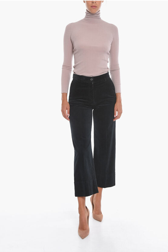 QL2 Cropped Fit Corduroy Pants