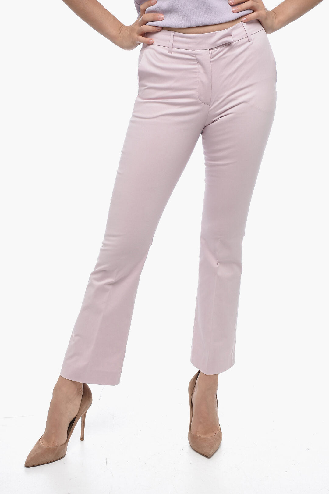 QL2 Cropped Fit NELLIE Pants with Bootcut Bottom