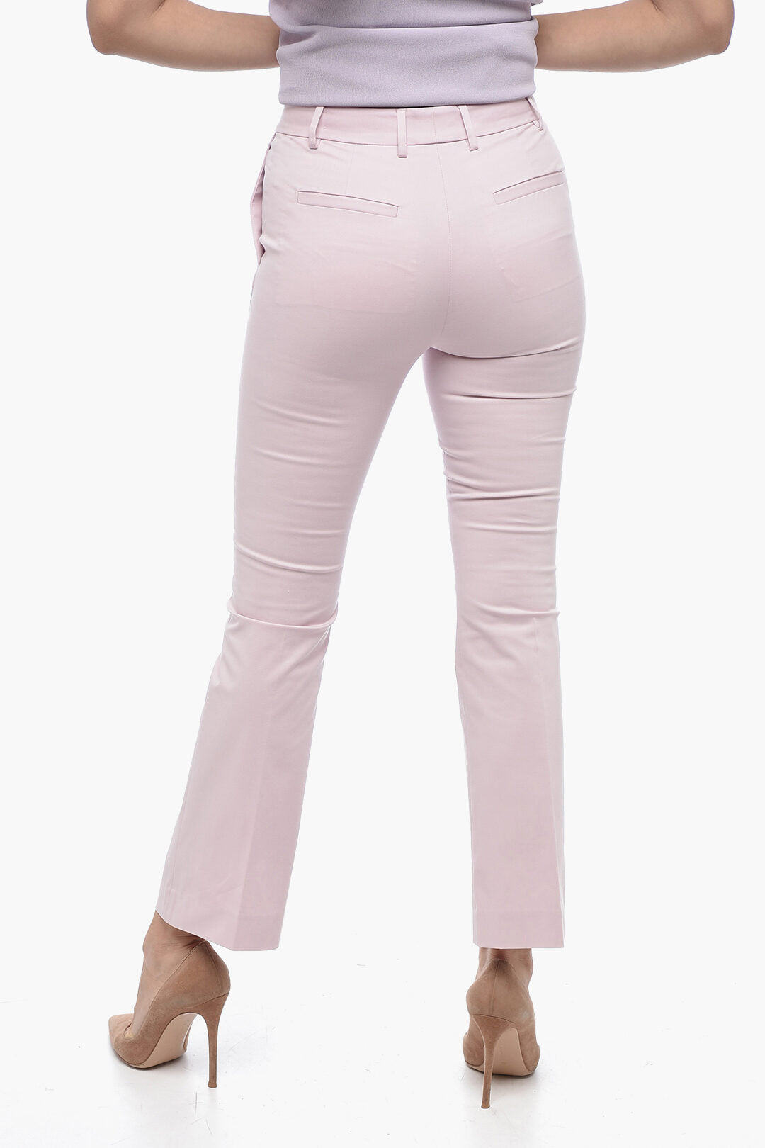 QL2 Cropped Fit NELLIE Pants with Bootcut Bottom