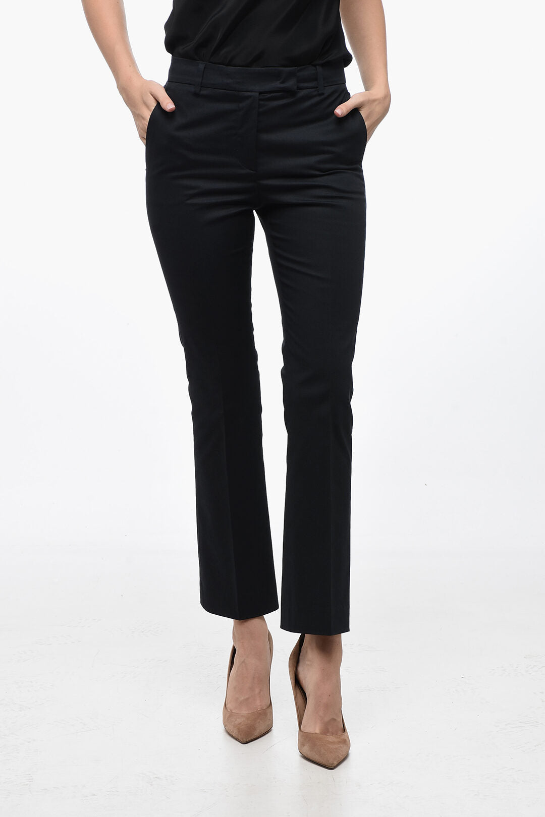 QL2 Cropped Fit NELLIE Pants with Bootcut Bottom