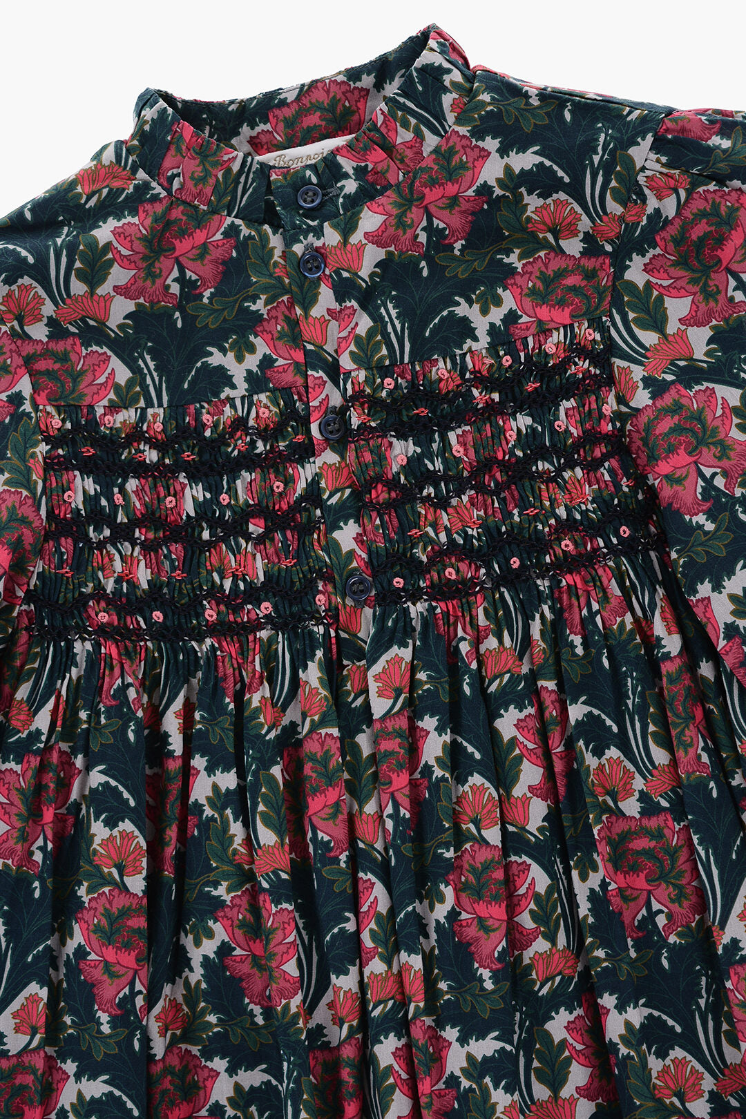 Bonpoint Floral-Motif Cotton Dress