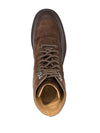 Brunello Cucinelli Lace-Up Suede Ankle Boots