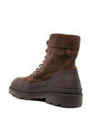 Brunello Cucinelli Lace-Up Suede Ankle Boots