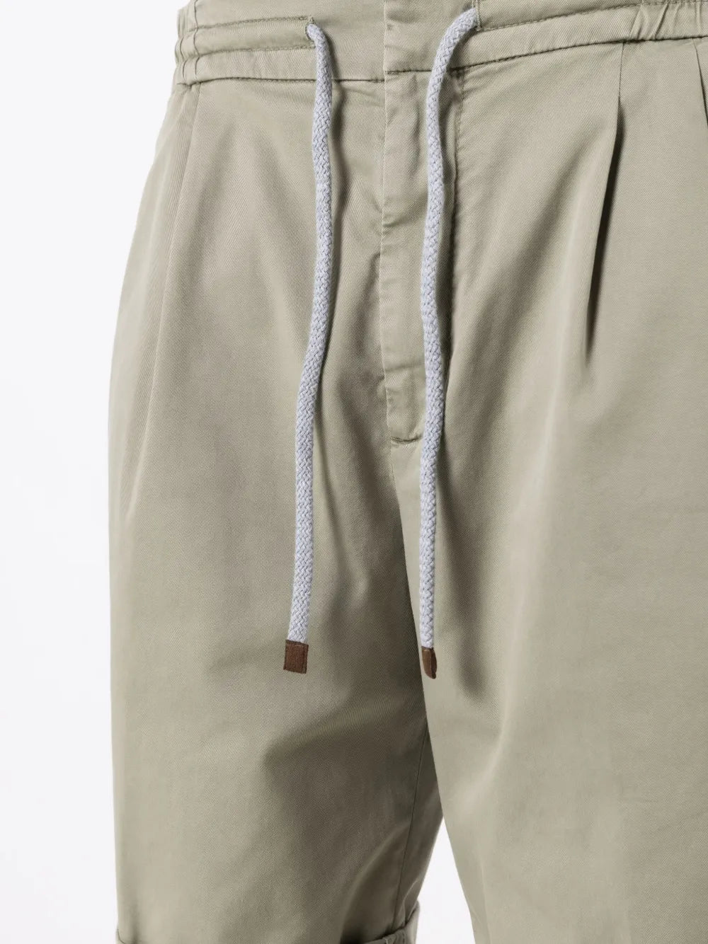 Brunello Cucinelli Drawstring Cotton Shorts