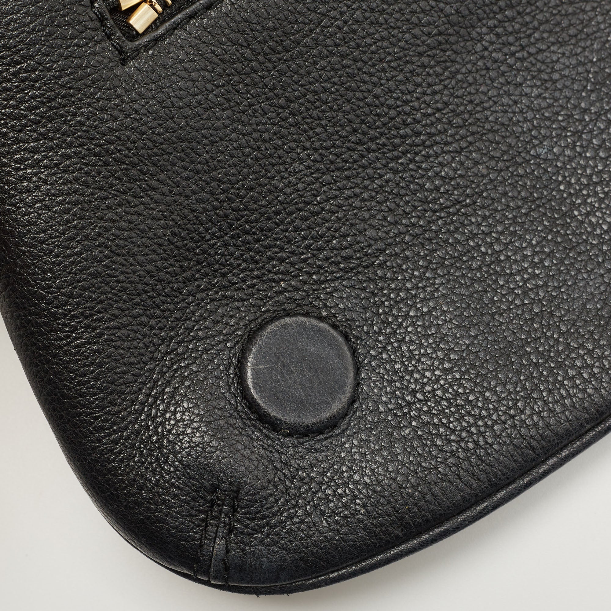 Tory Burch Black Leather Britten Crossbody Bag