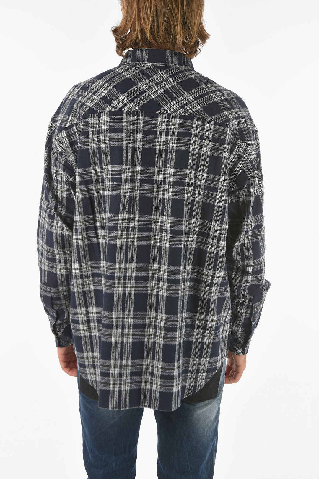 Samsoe Samsoe Plaid LUAN J Classic Collar Shirt