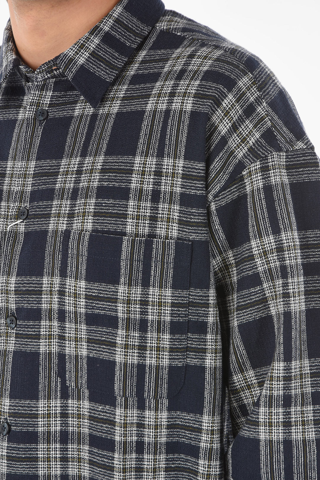 Samsoe Samsoe Plaid LUAN J Classic Collar Shirt