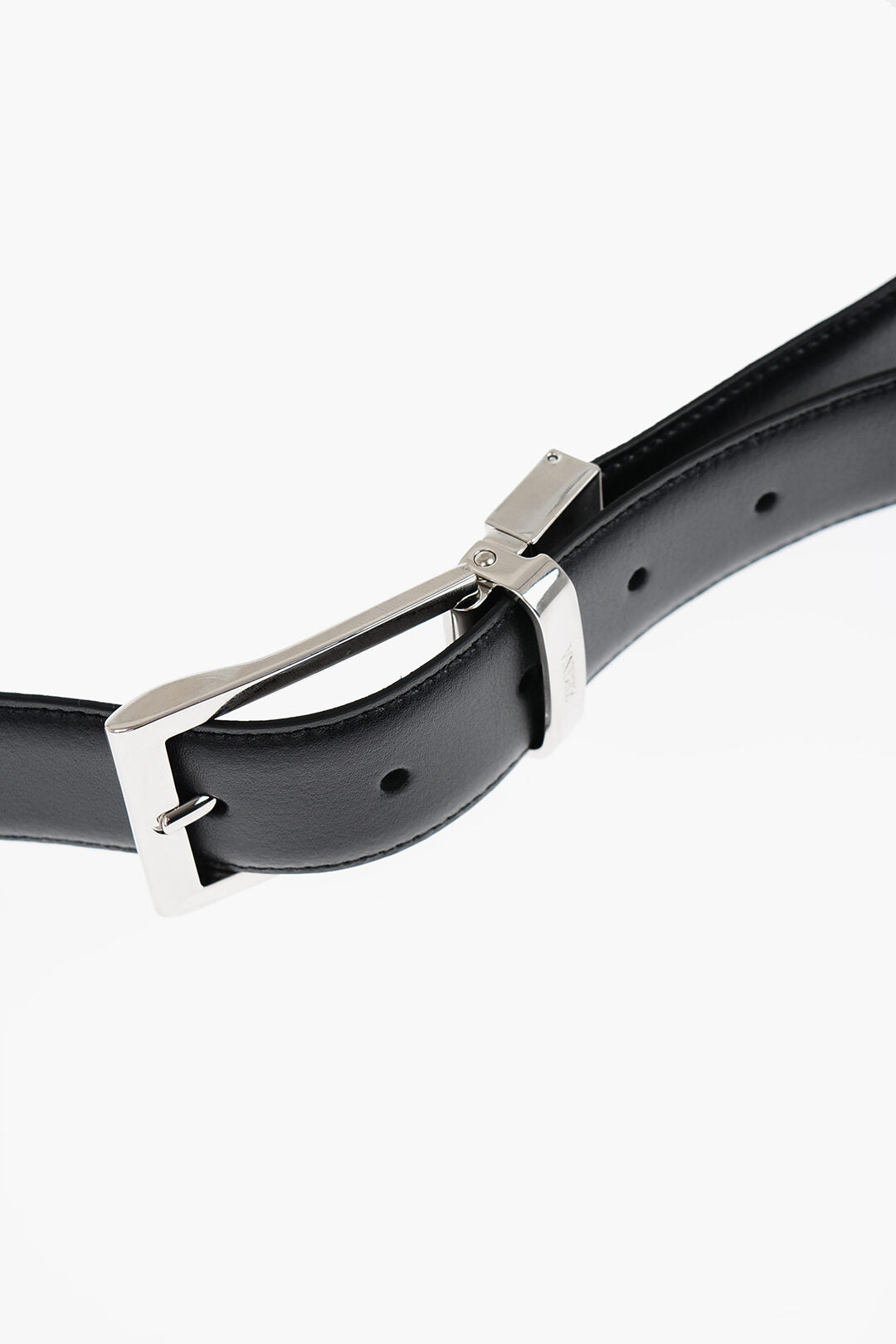 Ermenegildo Zegna Reversible Leather Belt 30mm