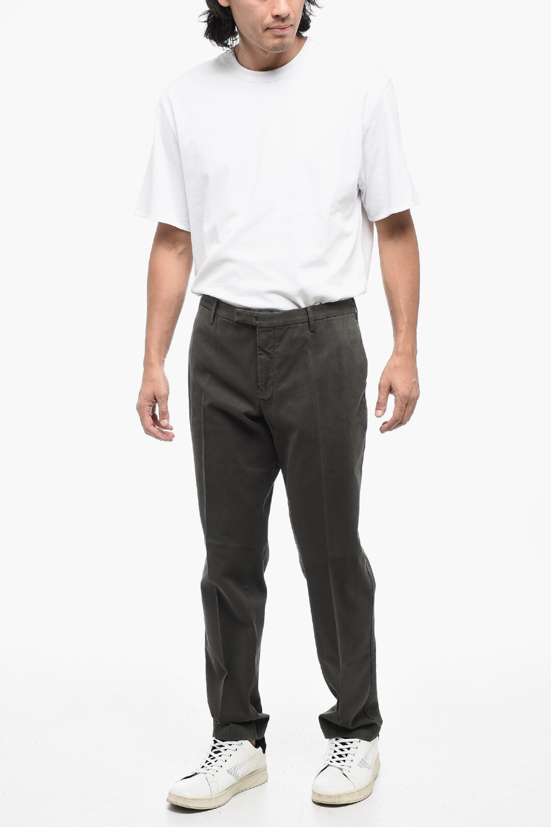 PT01 Stretch Cotton Skinny Fit Chino Pants