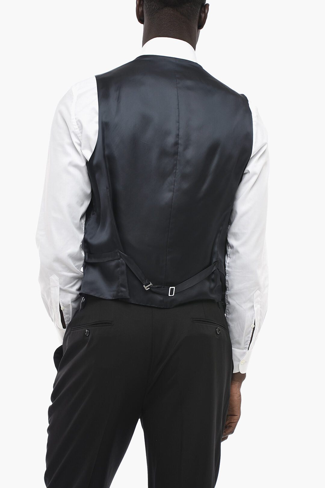 Corneliani Virgin Wool LEADER Vest with Flush Pockets